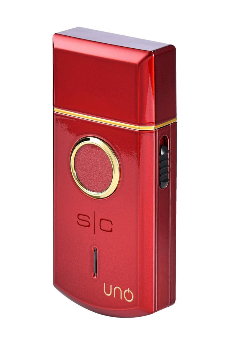Uno Compact Cordless Single Foil Shaver, Alternate, color, Red