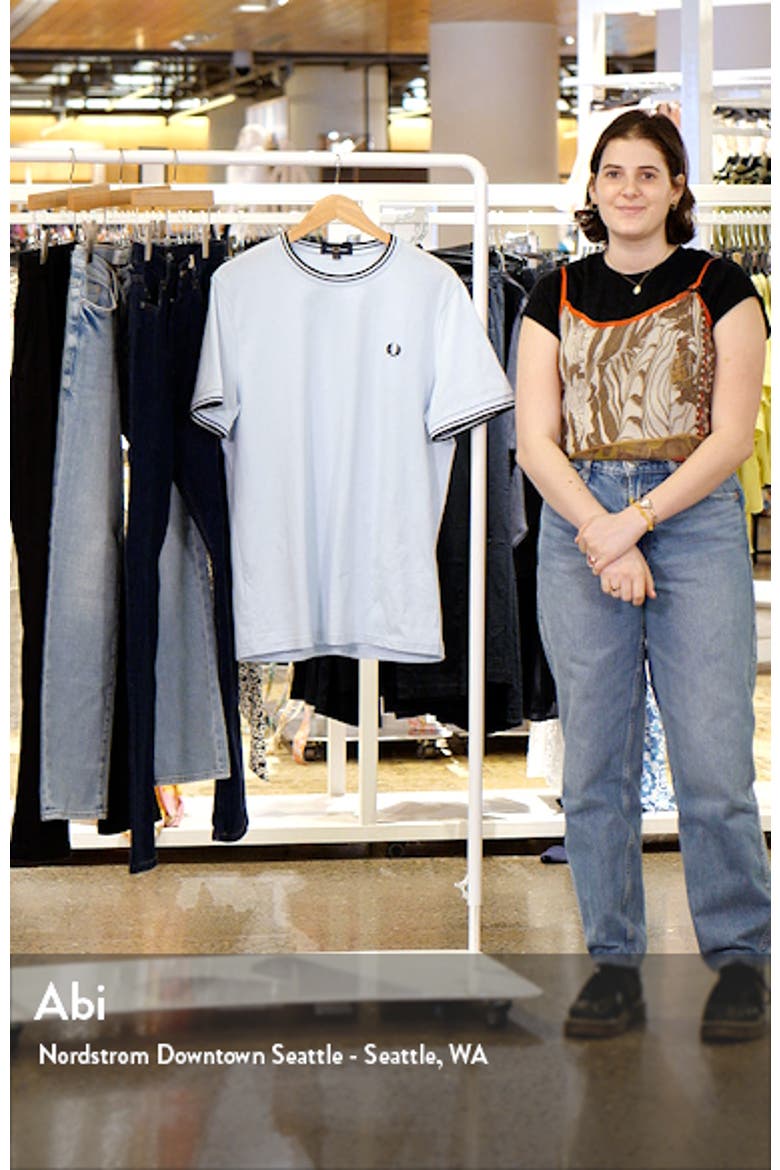 Contrast Trim T-Shirt video
