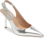 Steve Madden Stefani Metallic Slingback Pump (Women