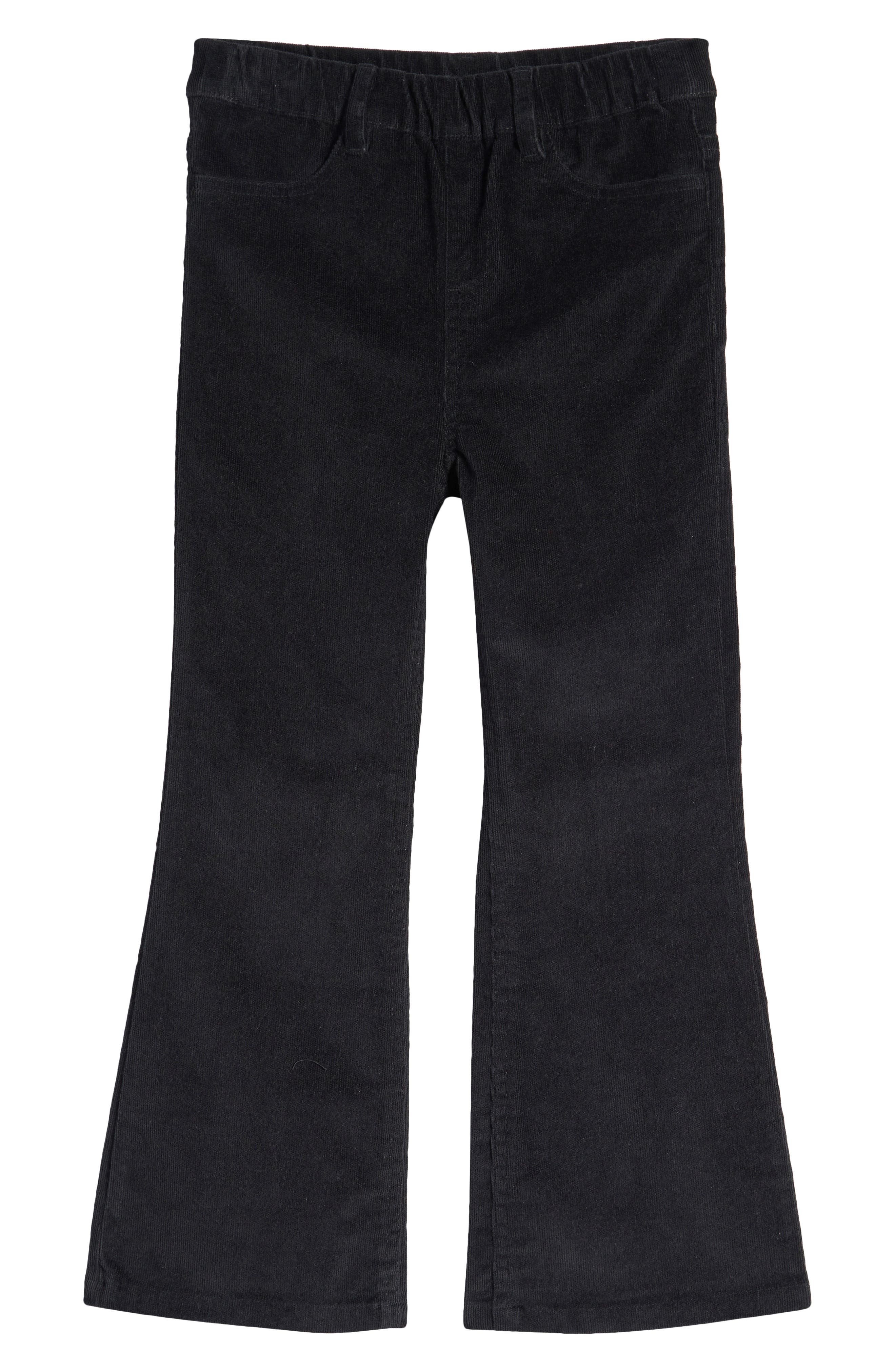 Tucker + Tate Kids' Cotton Corduroy Bootcut Pants in Black 