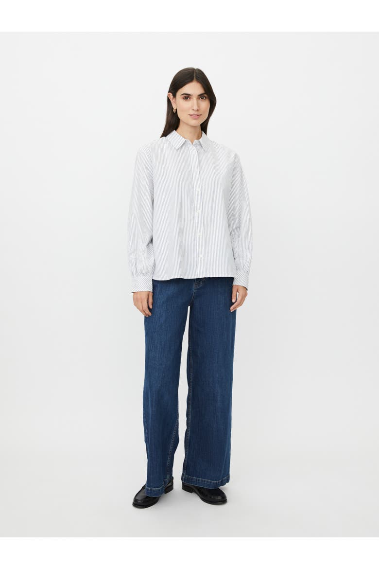MaIsavora Striped Shirt, Alternate, color, Jet Stream