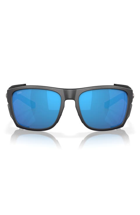 King Tide 6 58mm Polarized Rectangular Sunglasses