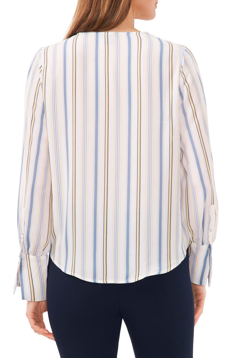 Halogen<sup>®</sup> Stripe Surplice Top, Alternate, color,