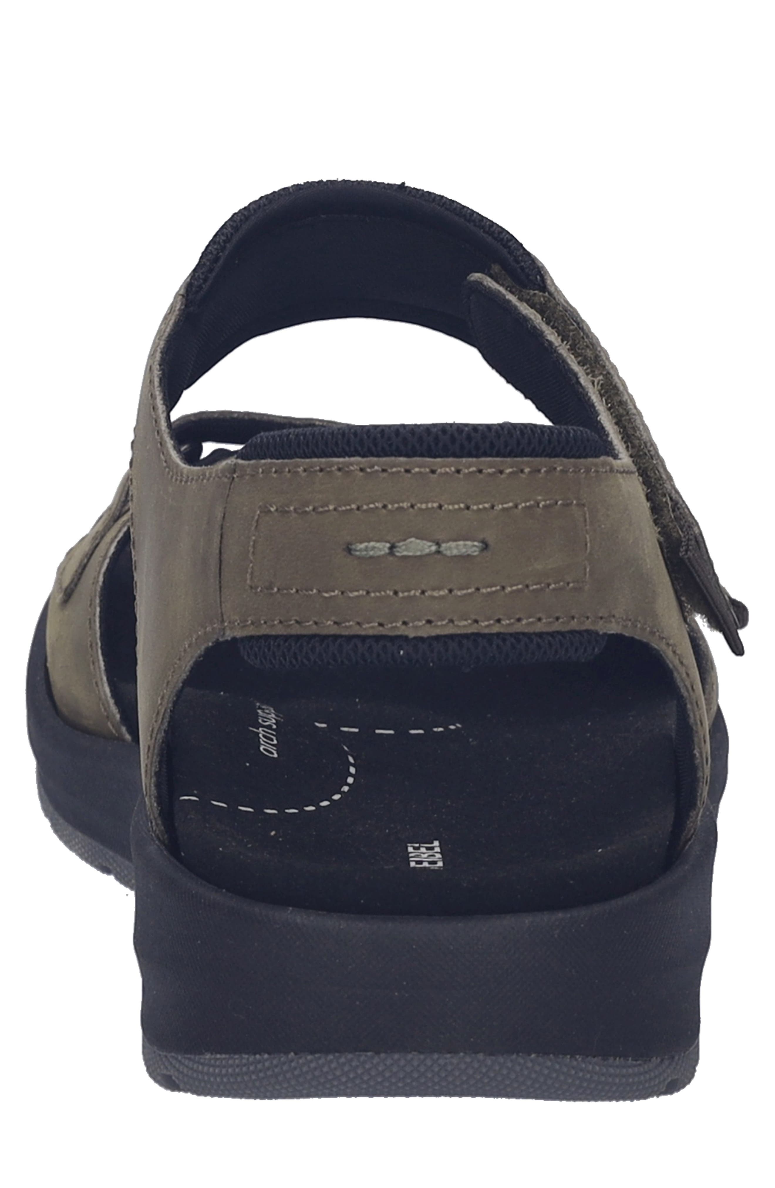Emeric 10 Quarter Strap Sandal, Alternate, color, KHAKI