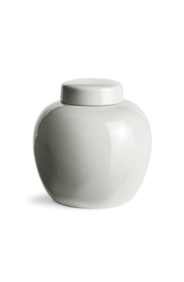 Napa Home & Garden Koa Lidded Jar, Main, color, White