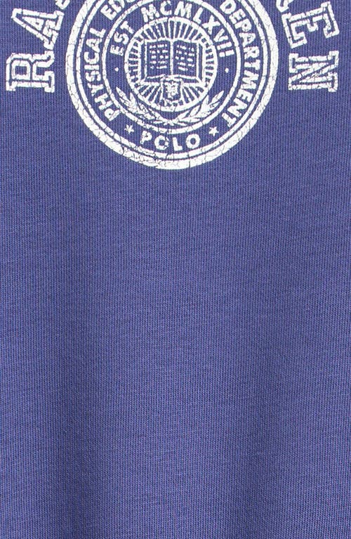 Shop Ralph Lauren Athletic Dept. French Terry Graphic Romper