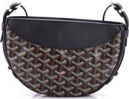 Pre-Owned Goyard Hirondelle Shoulder Bag Coated Canvas and Leather