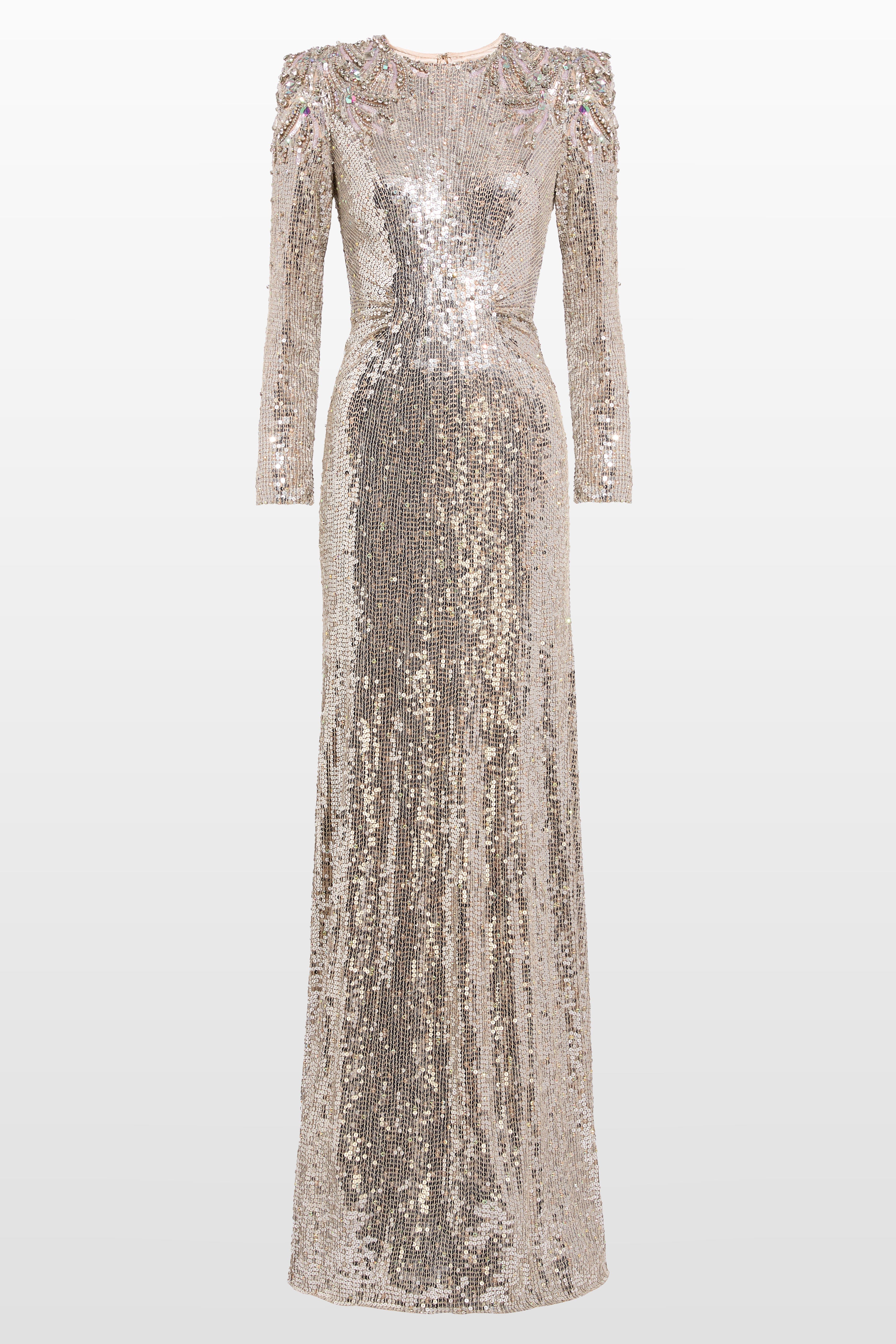 Dulcet Sequin-Embellished Dress - image 4