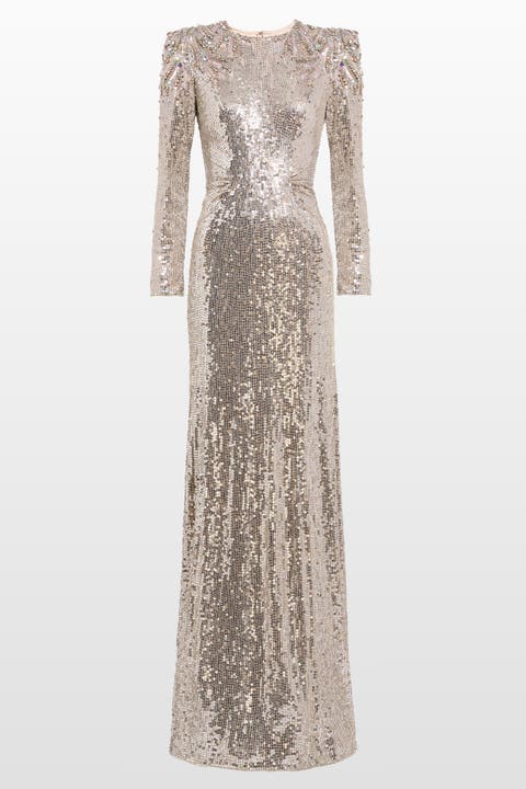 Dulcet Sequin-Embellished Dress