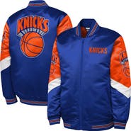 Mitchell & Ness Youth Mitchell & Ness Royal New York Knicks Throw It Back Heavyweight Full-Zip Satin Jacket