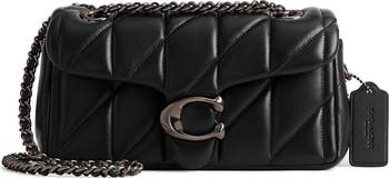 関税送料込！【COACH】Tabby 20 レザー ショルダーバッグ COACH Tabby 20 Polished Pebble Leather Mini Shoulder Bag