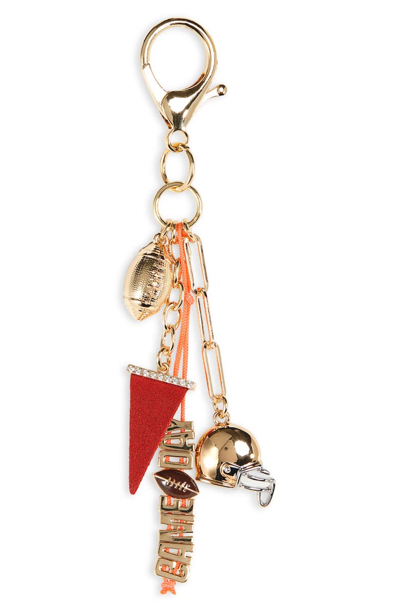 Leith Go Team Cluster Charm, Main, color, Red Multi- Gold