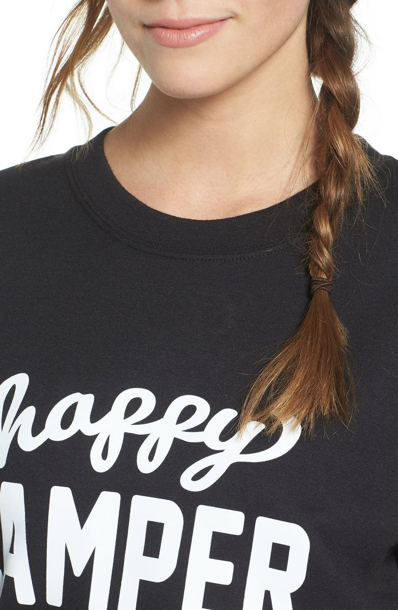 Sub_Urban Riot 'Happy Camper' Graphic Sweatshirt, Alternate, color,