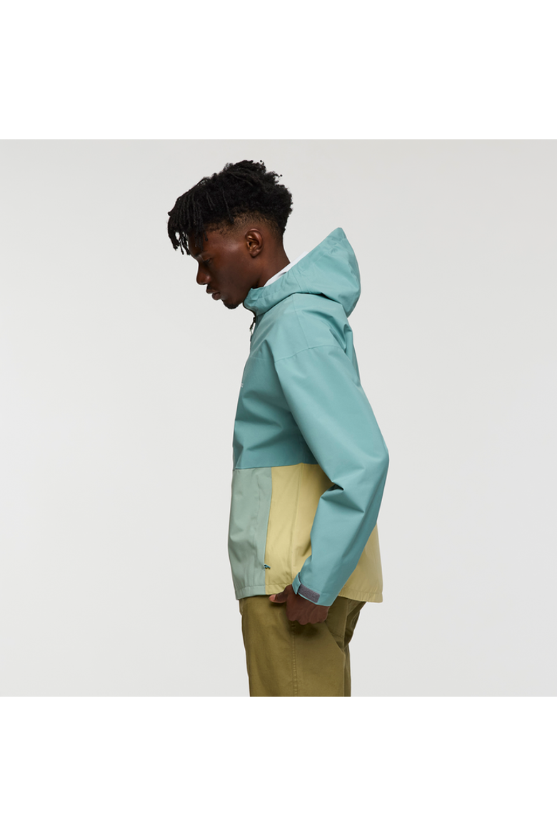 Cielo Rain Jacket - Men's, Alternate, color, Bluegrass And Silver Leaf