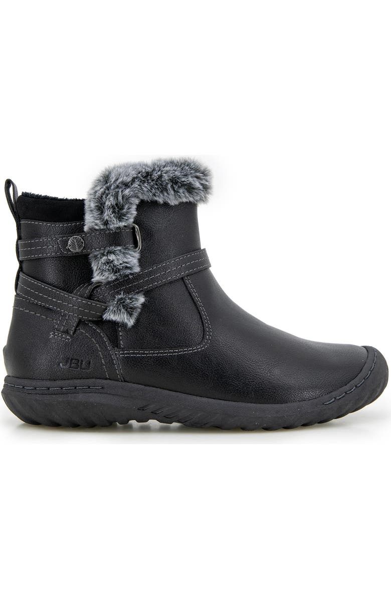 JBU Dolce Water Resistant Faux Fur Lined Bootie, Alternate, color,