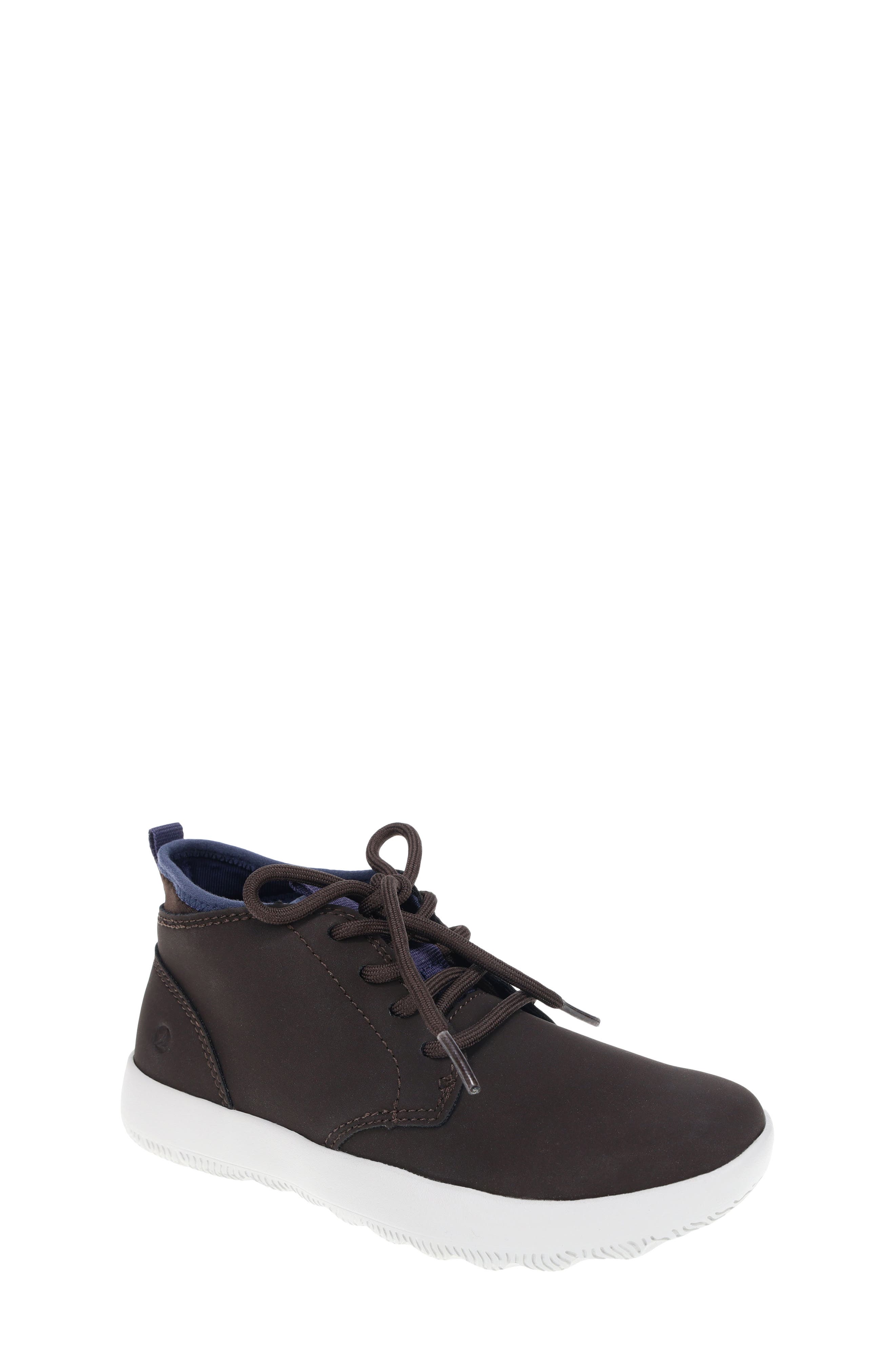 Sperry Kids' Coastal Break Chukka, Main, color, Chocolate