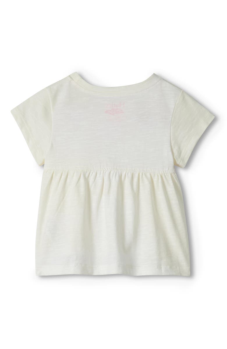 Hatley Kids' Flamingo Cotton T-Shirt & Terry Shorts Set, Alternate, color, 