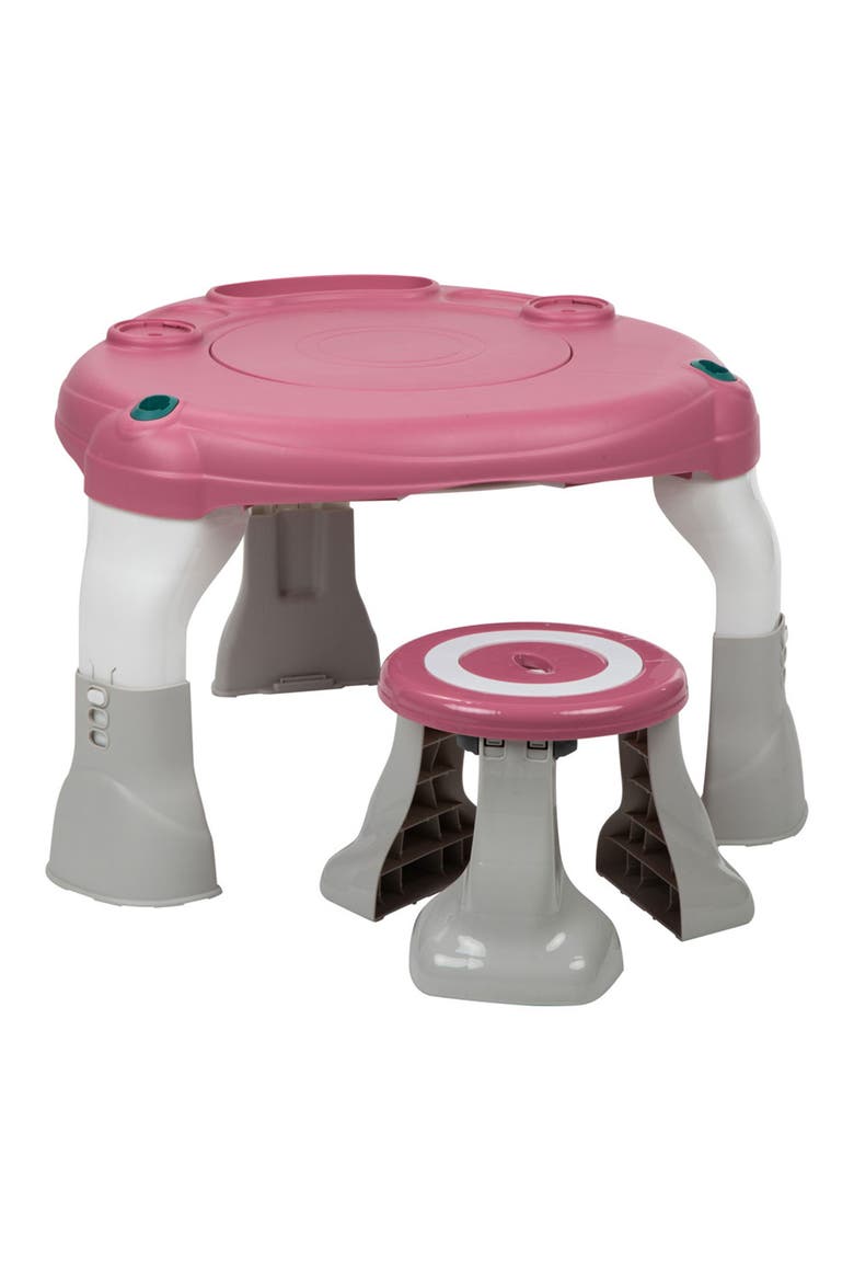 Grow and Go 4-in-1 Stationary Activity Center, Alternate, color, OSLO PINK