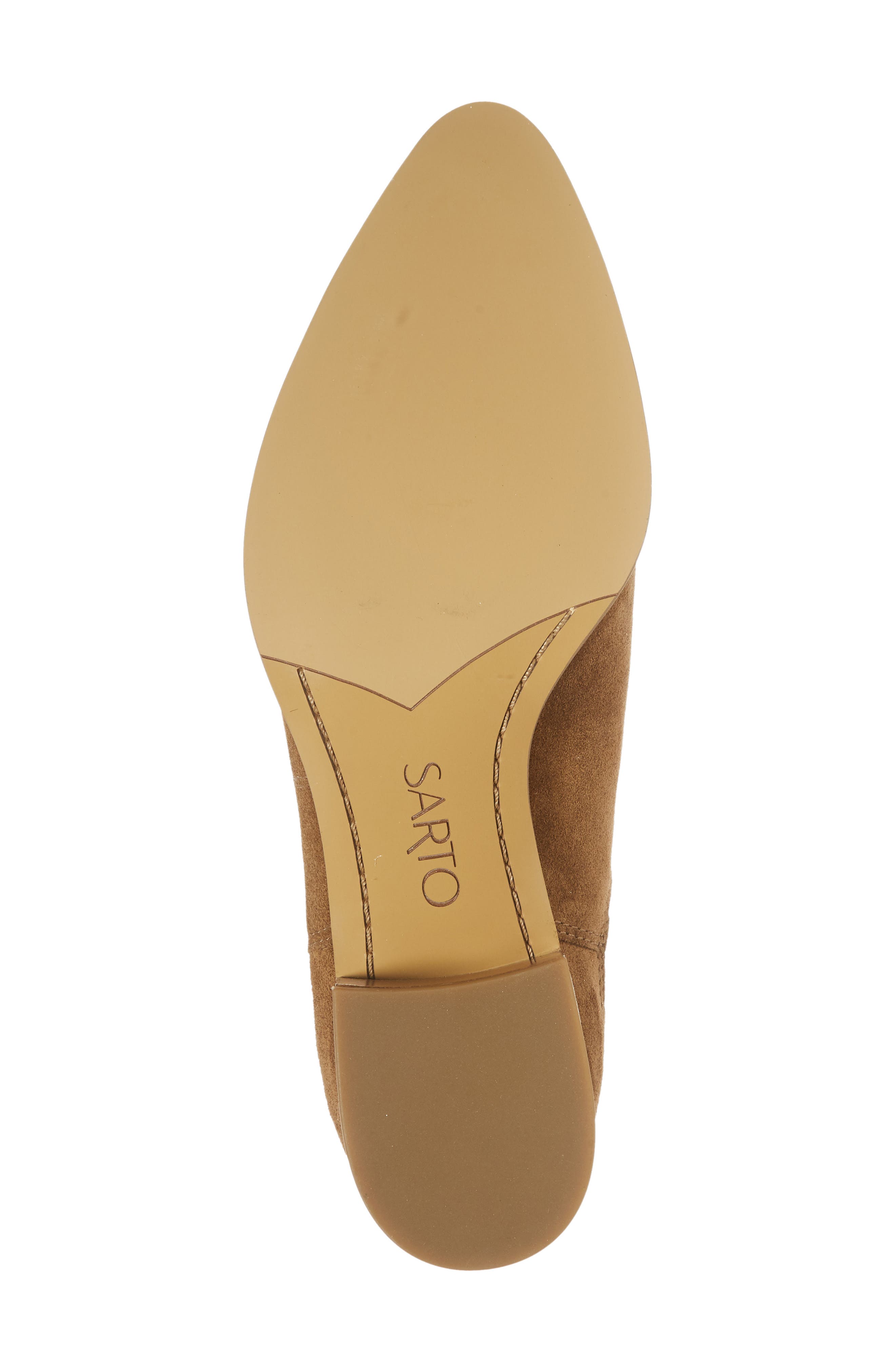 Seville Bootie, Alternate, color, TOASTED BARLEY SUEDE