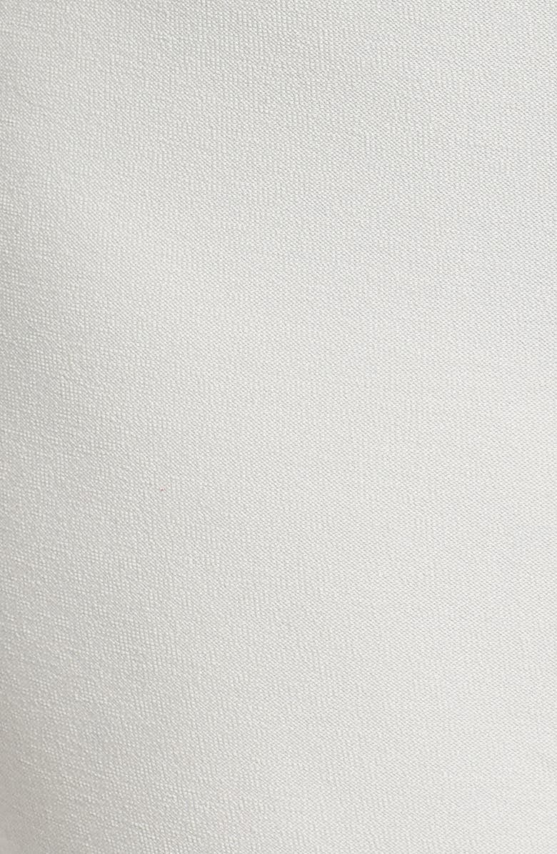 Eileen Fisher Crepe Ankle Pants, Alternate, color, Bone