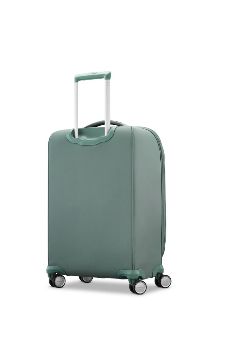 Elevation Softside 22" Carry On Expandable Spinner Luggage, Alternate, color, Cypress Green