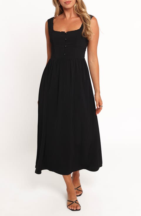 Melrose Sleeveless Midi Dress