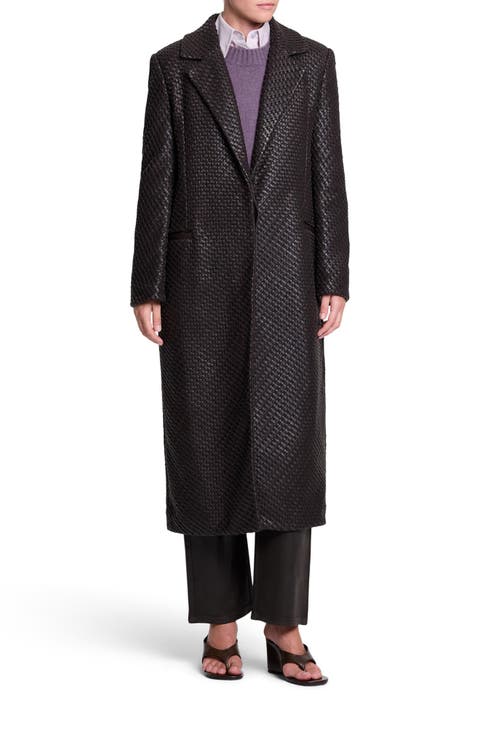 Mattie Leather Coat