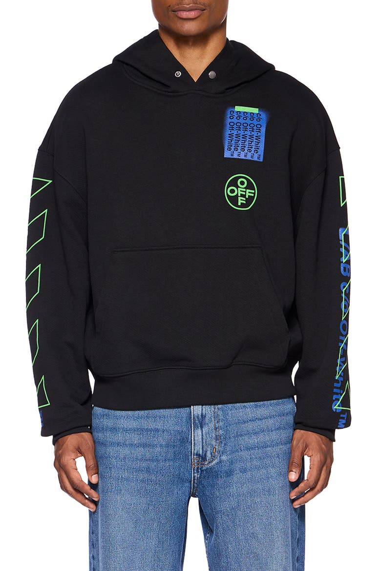 Off Active Hoodie, Main, color, BLACK