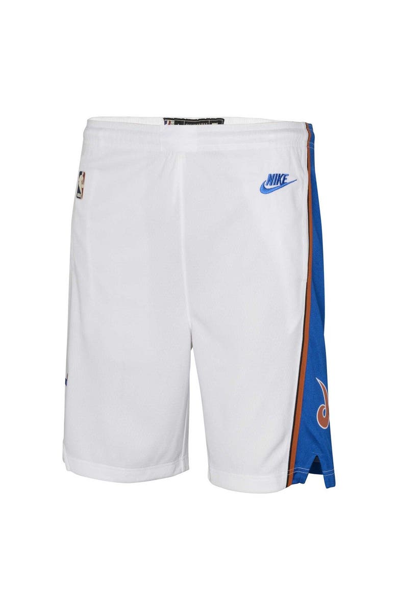 Nike Youth Nike White Washington Wizards Hardwood Classics Swingman Shorts, Alternate, color, 