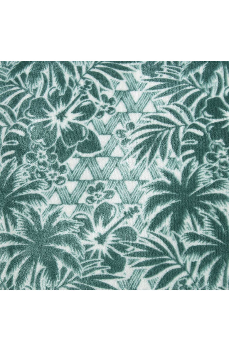 Tommy Bahama Laniaki Fronds Throw Blanket, Alternate, color, Green