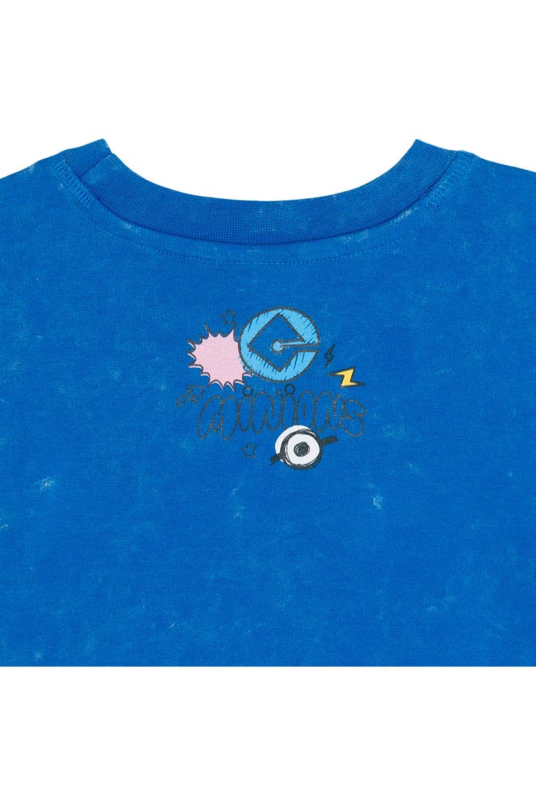 Wash 2-Piece T-Shirt and Shorts Set, Alternate, color, Minion Washed Blue