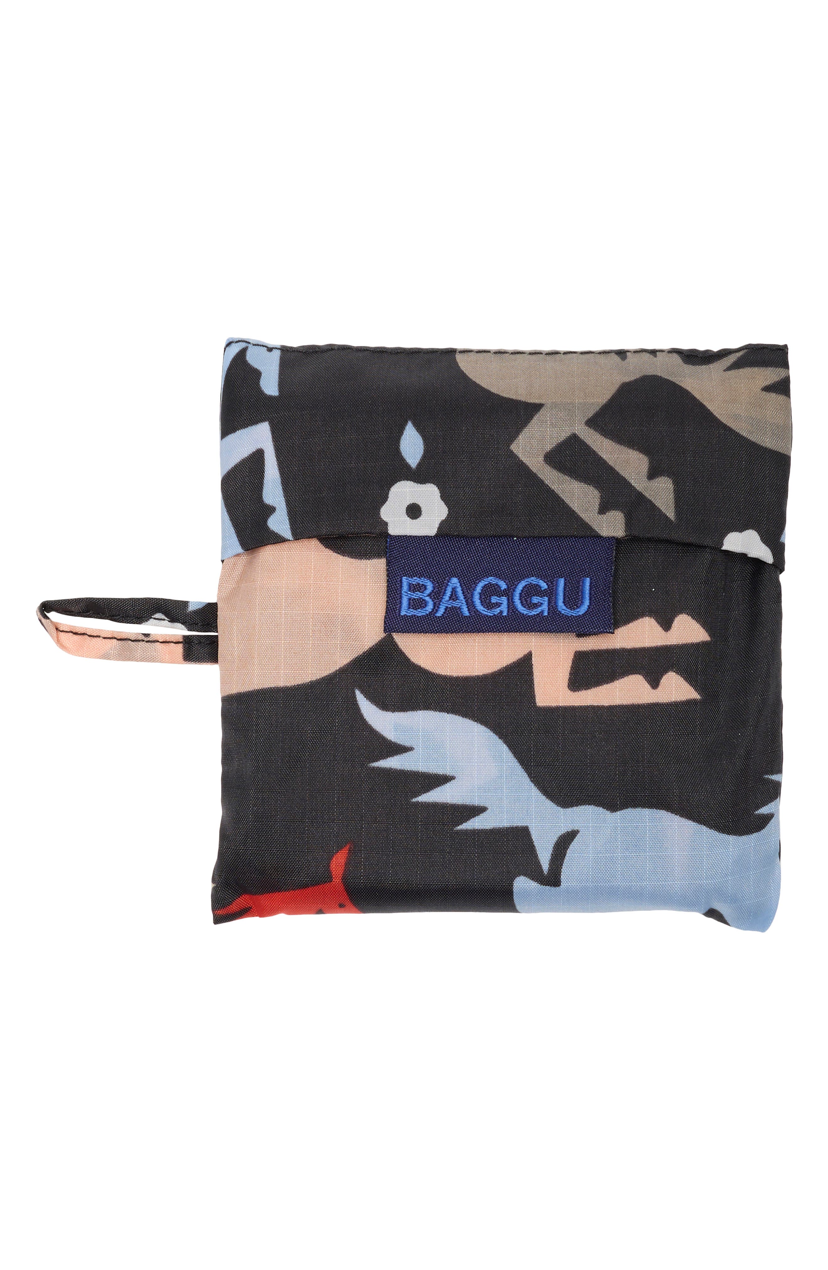 Baby Baggu Recycled Nylon Tote, Alternate, color, HORSE CUT-OUTS