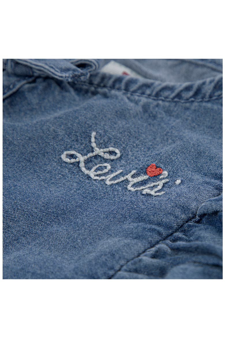 Kids' Heart Pocket Denim Top and Jeans Set, Alternate, color, FULLY BAKED