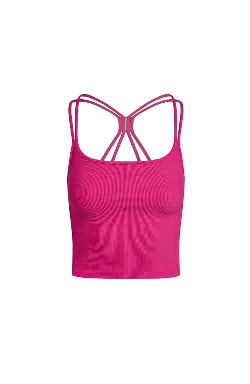 ELECTRIC YOGA Rib Cami in Pink Yarrow  product