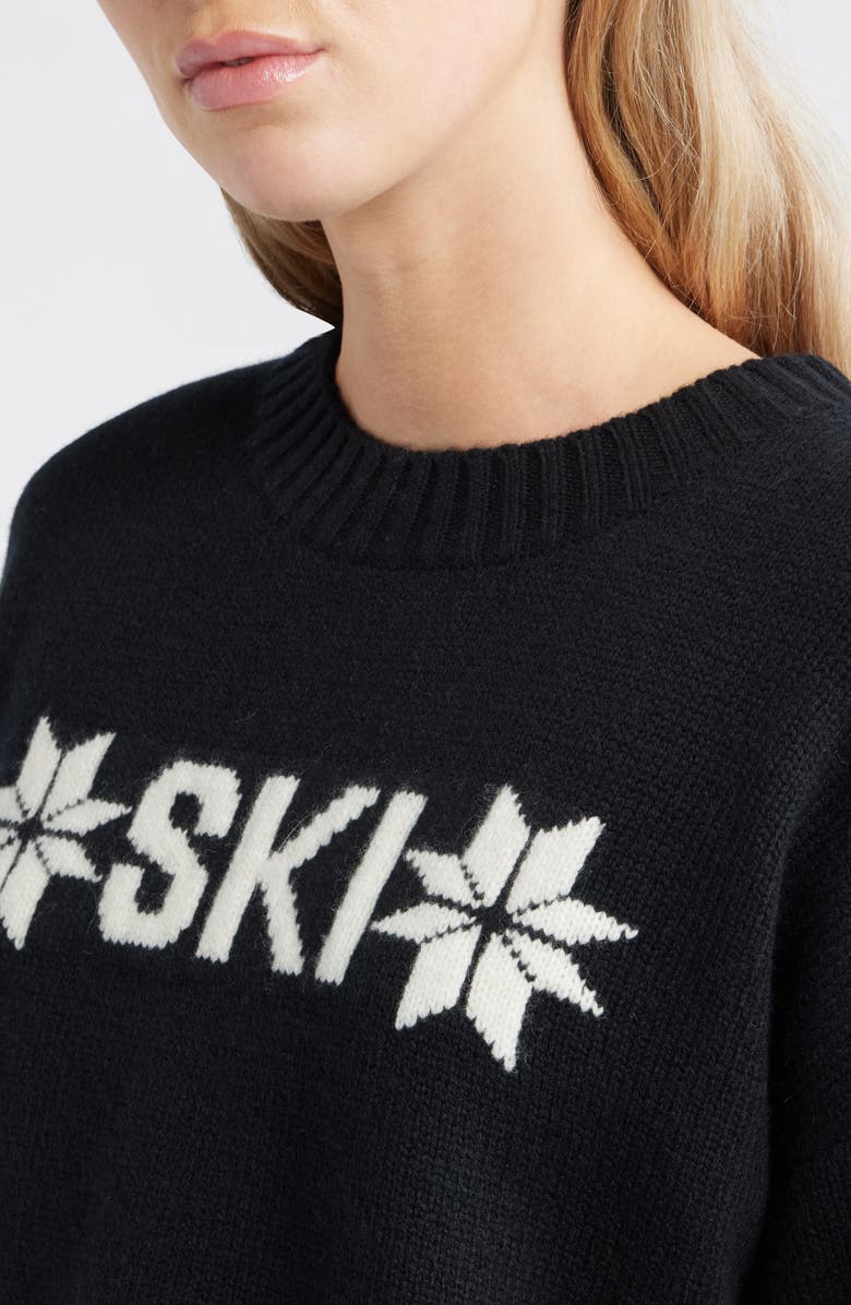 Helly Hansen Bliss Ski Sweater, Alternate, color, Black