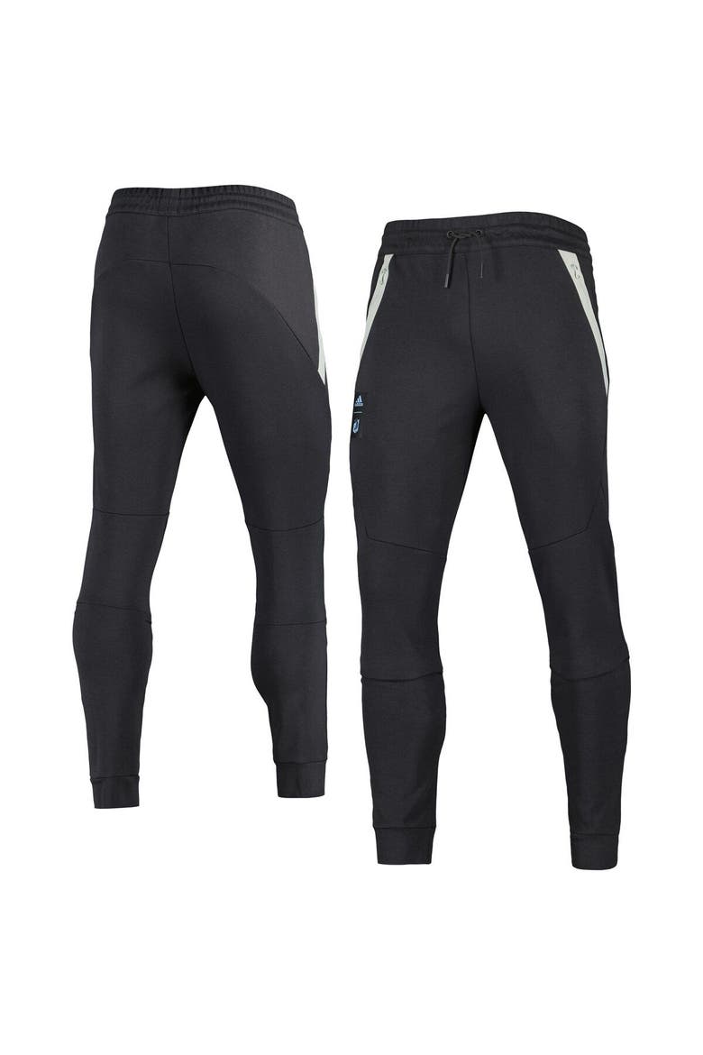 Men's adidas Charcoal Minnesota United FC 2023 Player Club Travel Pants, Main, color, Charcoal