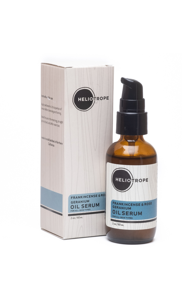 Heliotrope SF Frankincense & Rose Geranium Oil Serum, Main, color, NO COLOR