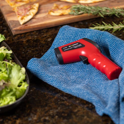 Maverick Infrared Bbq Surface Thermometer In Red