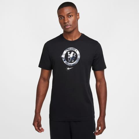 Men
s Nike Black Chelsea Crest T-Shirt