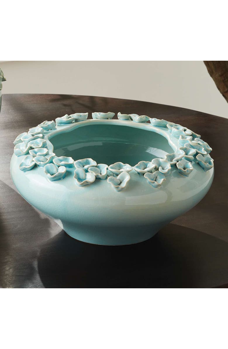 Napa Home & Garden Petite Fleur Decorative Bowl, Alternate, color, Blue