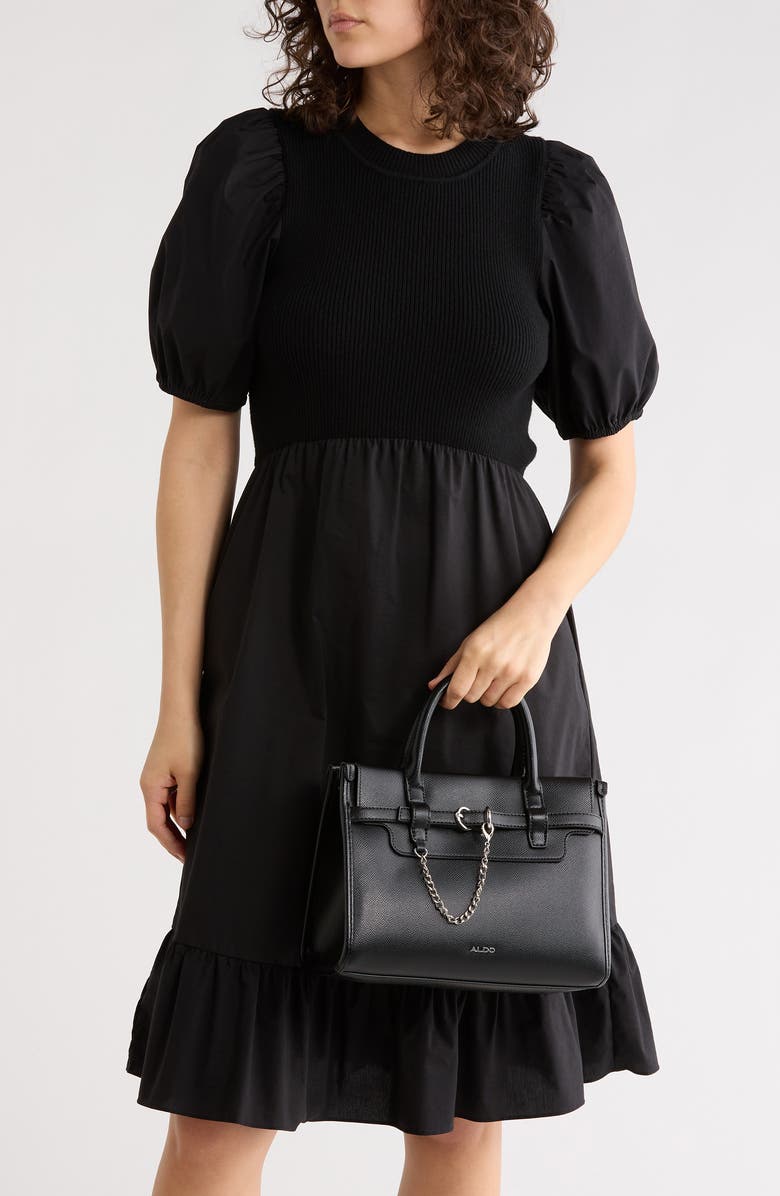 ALDO Ponak Tote, Alternate, color, Black