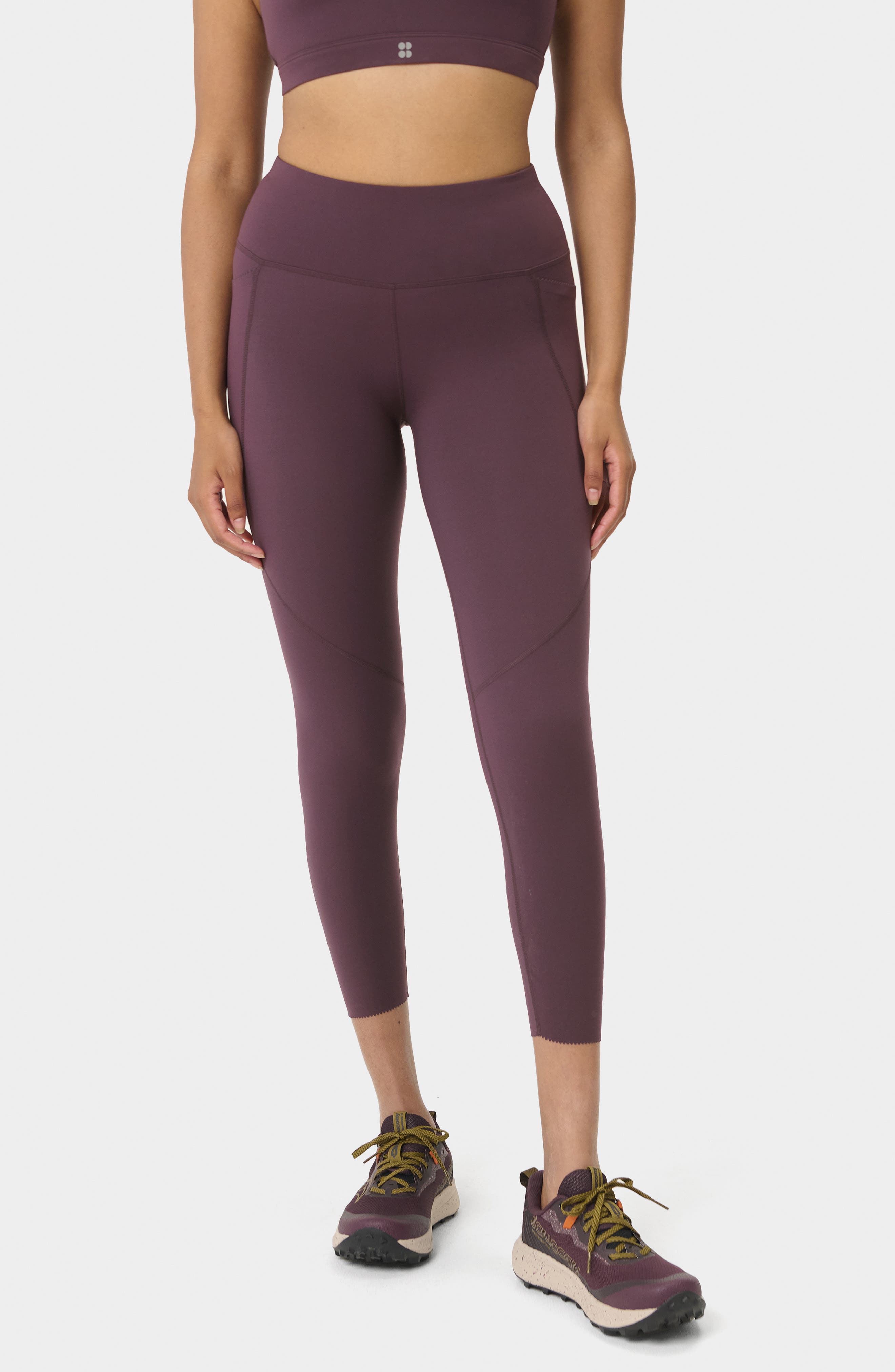 Power 7/8 Picot Edge Leggings