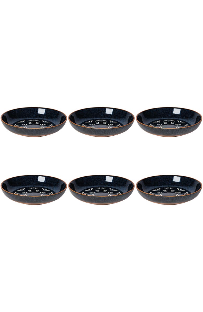 Danica Brands Nightbloom Serving Bowl, Main, color, Blue