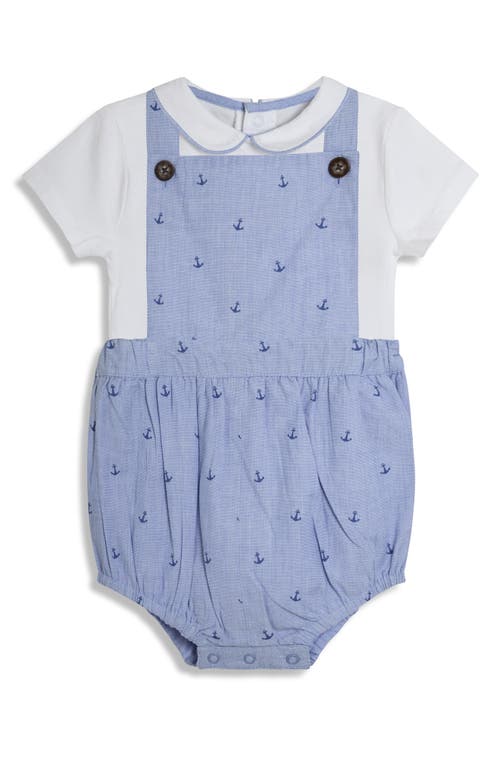 Jojo Maman Bébé Jojo Maman Bebe Bodysuit & Anchor Print Overalls