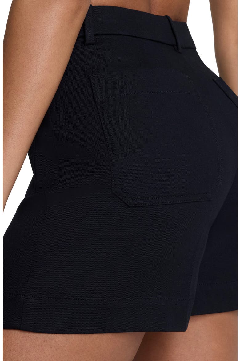 SPANXsupersmooth™ 5-Inch Stretch Twill Shorts, Alternate, color, CLASSIC BLACK