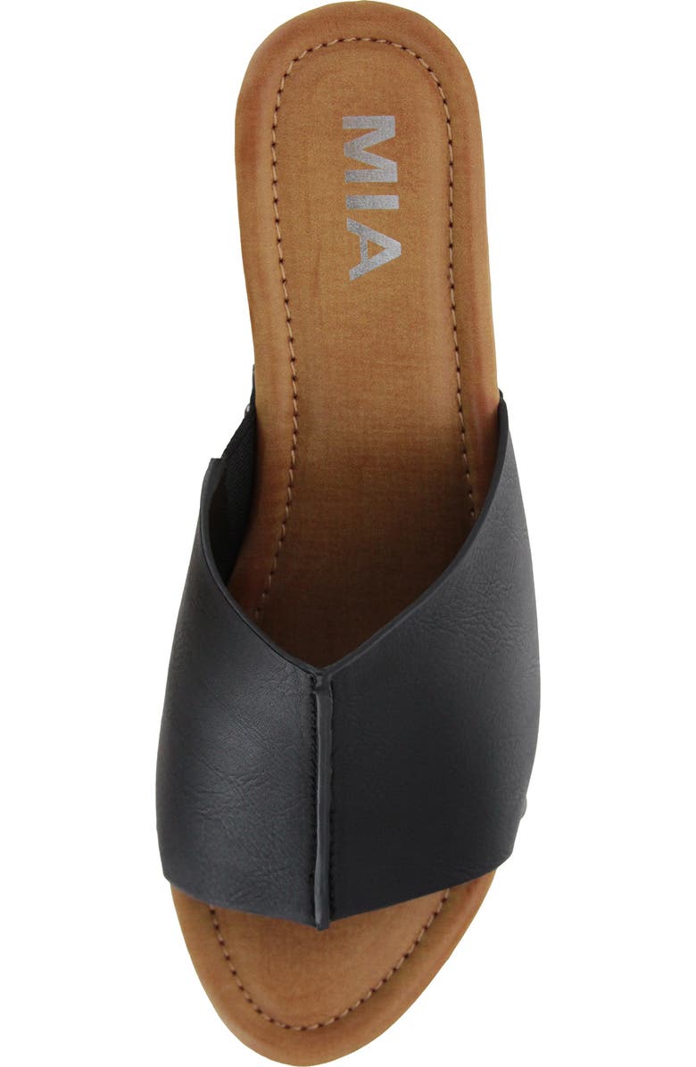 MIA Merel Studded Block Heel Mule Sandal, Alternate, color,