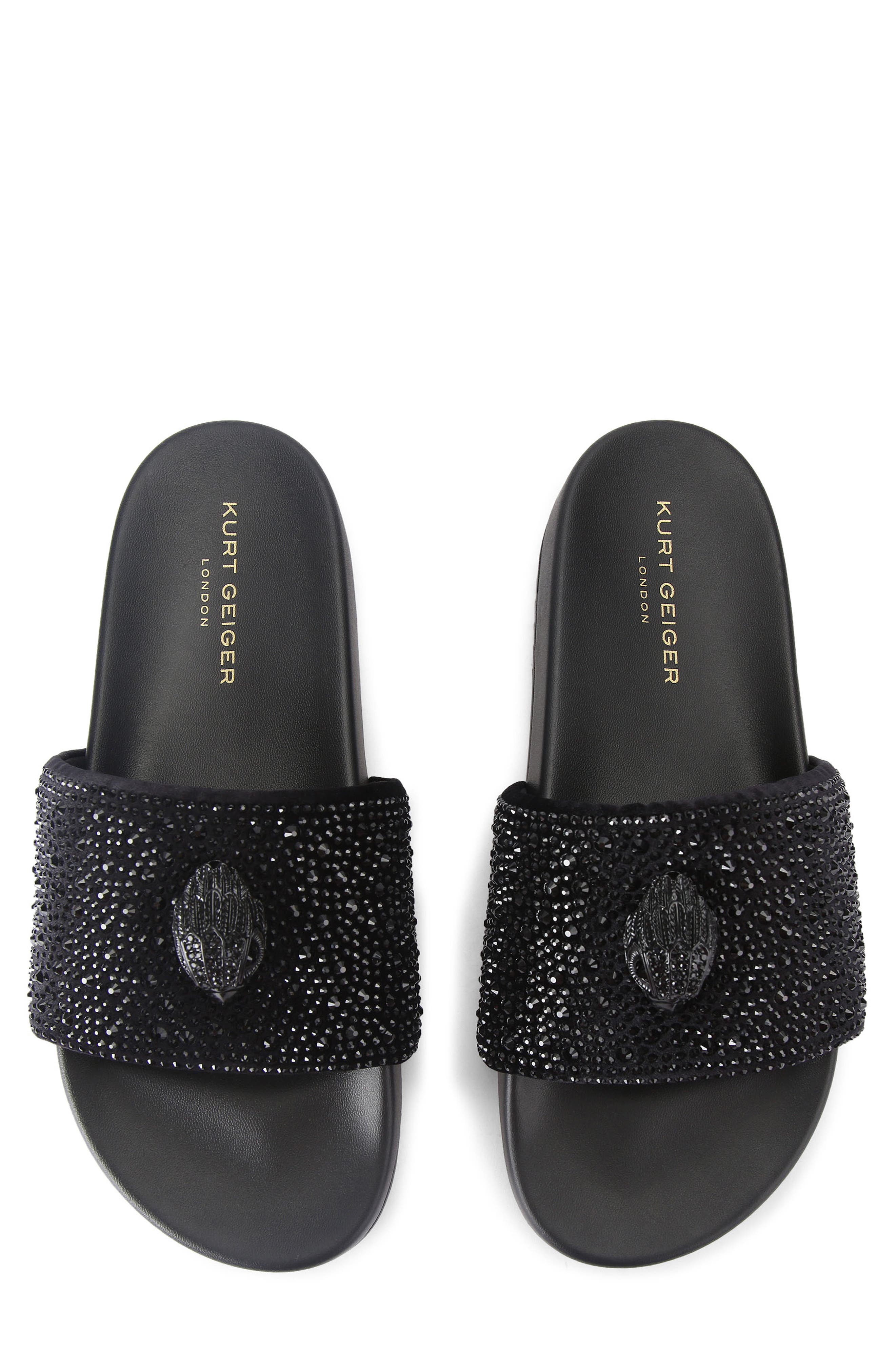 Kurt Geiger London Brockwell Slide Sandal, Alternate, color, Black