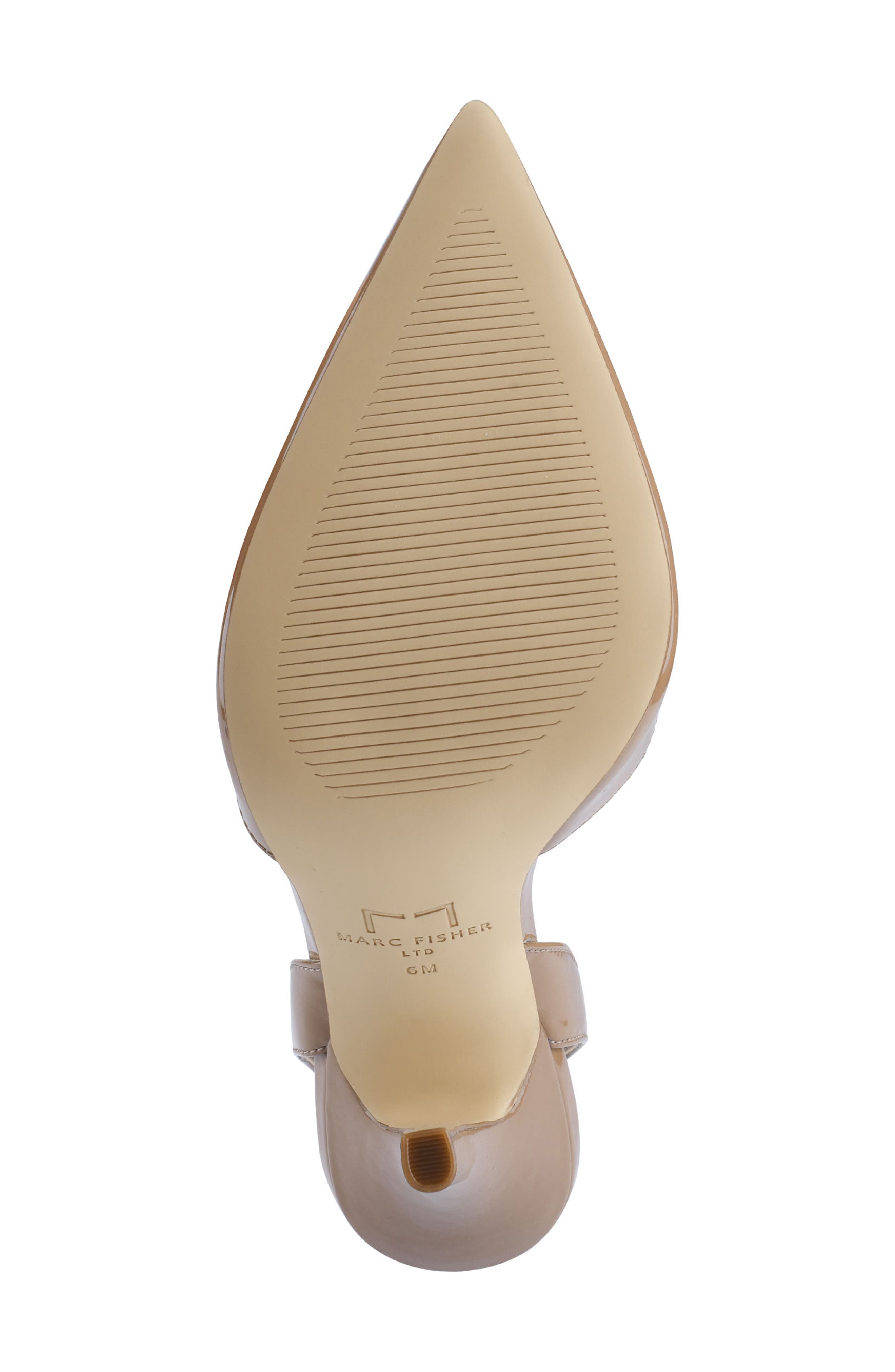 Fiesty Pointed Toe Slingback Pump, Alternate, color, LIGHT NATURAL 110