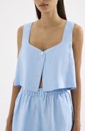 Nude Lucy Theo Linen Top