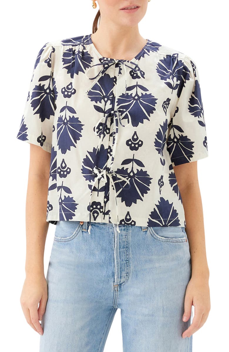 FIFTEEN TWENTY Nadine Floral Print Woven Shirt, Main, color, 